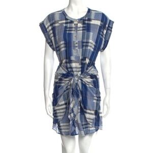 Ulla Johnson plaid shirt dress. Size 6